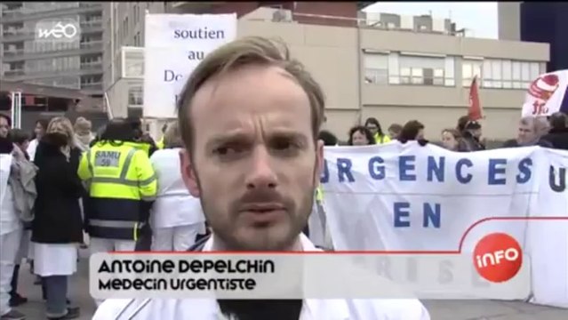 Les urgences de Roubaix en crise , les médecins demandent plus de moyens.