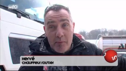 Chauffeurs routiers : encore une journée de galère