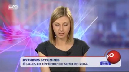 Rythmes scolaires : à Lille, la réforme se fera en 2014