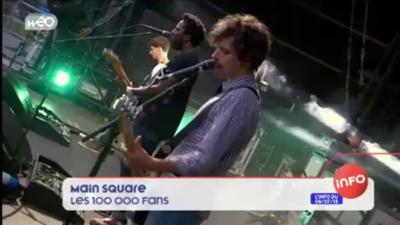 100 000 fans, 38 artistes et du bonheur au Main Square Festival.