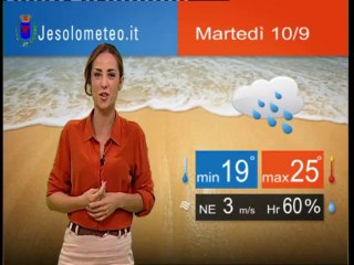 PREVISIONI DEL TEMPO JESOLO MARTEDI' 10 SETTEMBRE 2013