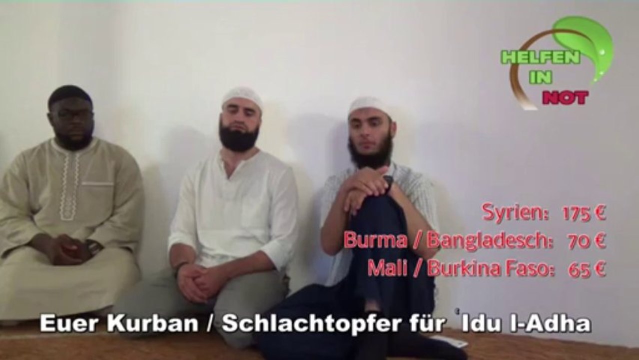 Your Kurban / sacrifice for ُEid Al-Adh'ha إعلان لجمع تبرعات عيد الأضحى لأخواننا المتضررين في بورما وسوريا ومالي