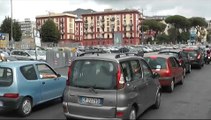 Napoli - Traffico in tilt a causa dei test universitari (09.09.13)