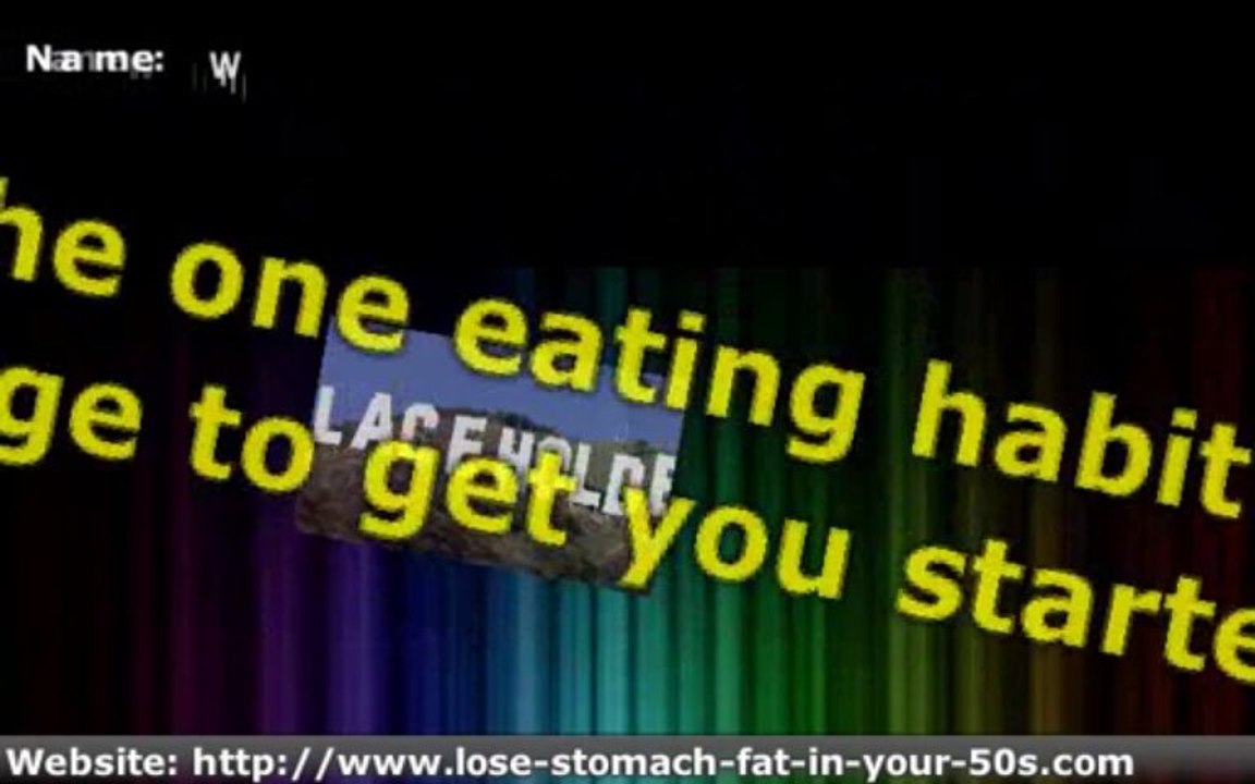 Lose Stomach Fat In Your 50s - What Is the One Eating Habit You Can Change?