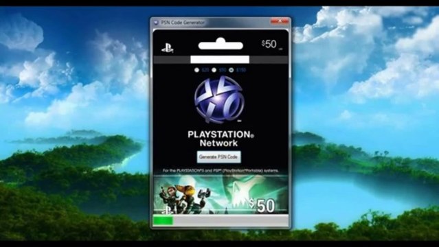 PSN Code Generator 2013 - Free Playstation Network Codes