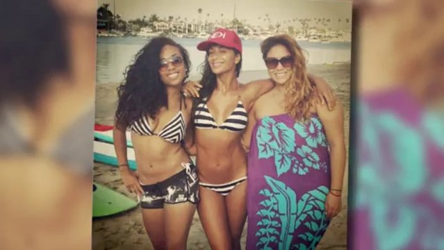 Nicole Scherzinger Twerks in Her Bikini on the Beach