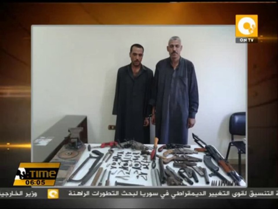 مباحث الشرقية تضبط عاطل حول منزله لورشة لتصنيع الأسلحة