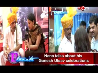 Nana Patekar celebrates Ganesh Utsav