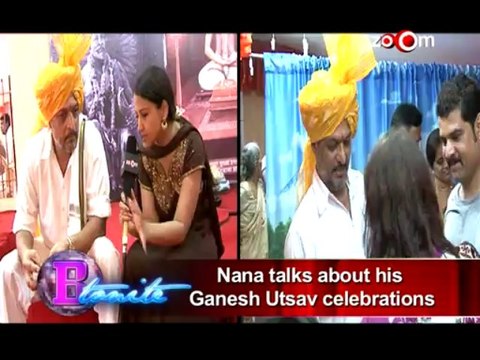 Nana Patekar celebrates Ganesh Utsav