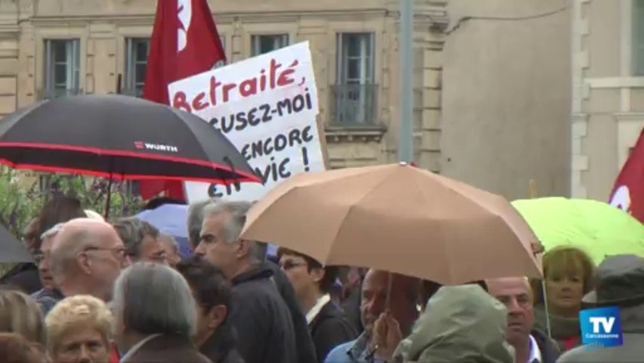 Plus de 800 personnes dans les rues de Carcasso...