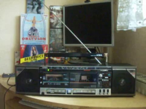 Aiwa CA-W 40 Ghettoblaster Boombox Full Demo
