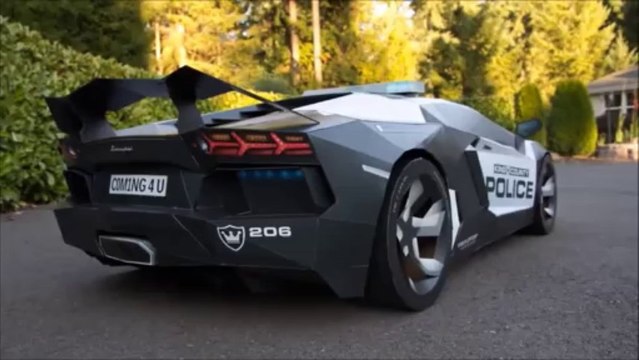 Time Lapse Shows Construction of the 'Ultimate' Papercraft Supercar