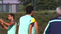 Martino toma el mando de los entrenamientos, con la novedad de Alves