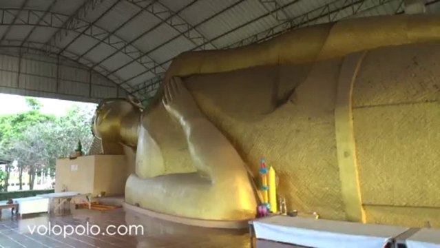 Reclining Buddha in Kamphaeng Phet Thailand