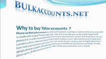 Buy yahoo accounts | Buy 1000 Yahoo accounts $10 - http://bulkaccounts.net