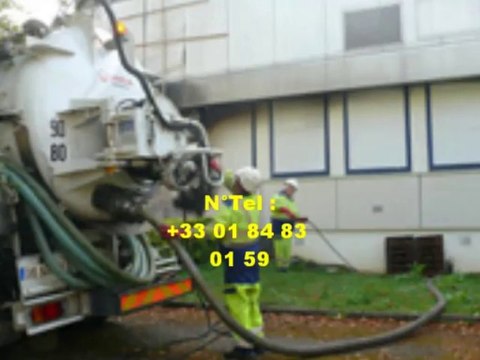 Assainissement Île-de-France - pompage fosse septique Paris 75 et vidange bac à graisse Paris 75