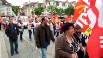 Beauvais : manifestation contre la réforme des retraites