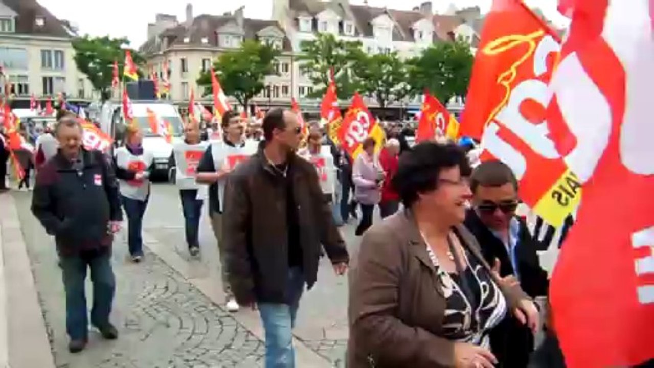 Beauvais : manifestation contre la réforme des retraites