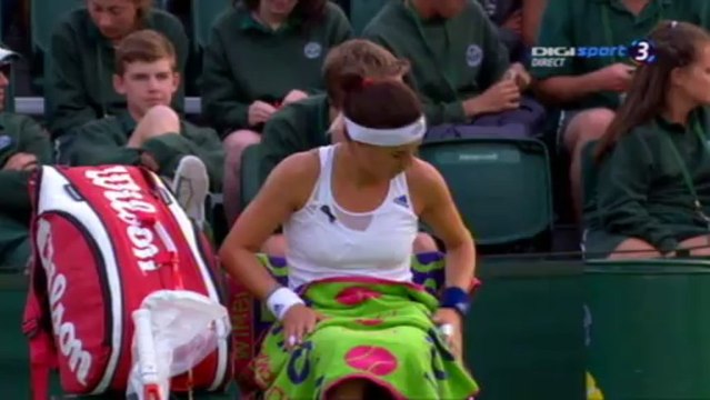 Sorana Cirstea - Camila Giorgi (Wimbledon 2013) inc. Part 2