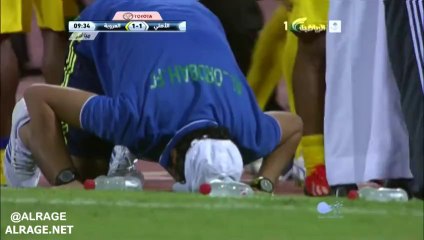 الأهلي VS العروبة - الهدف الأول للعروبة - ايدو - 13-09-11