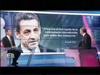 Interview Laurent Fabius France 3 12h30 (08-09-2013)