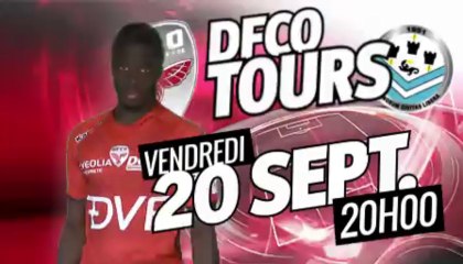 Présentation de match DFCO - Tours