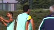 Martino returns to Barcelona as Alves joins team mates for training