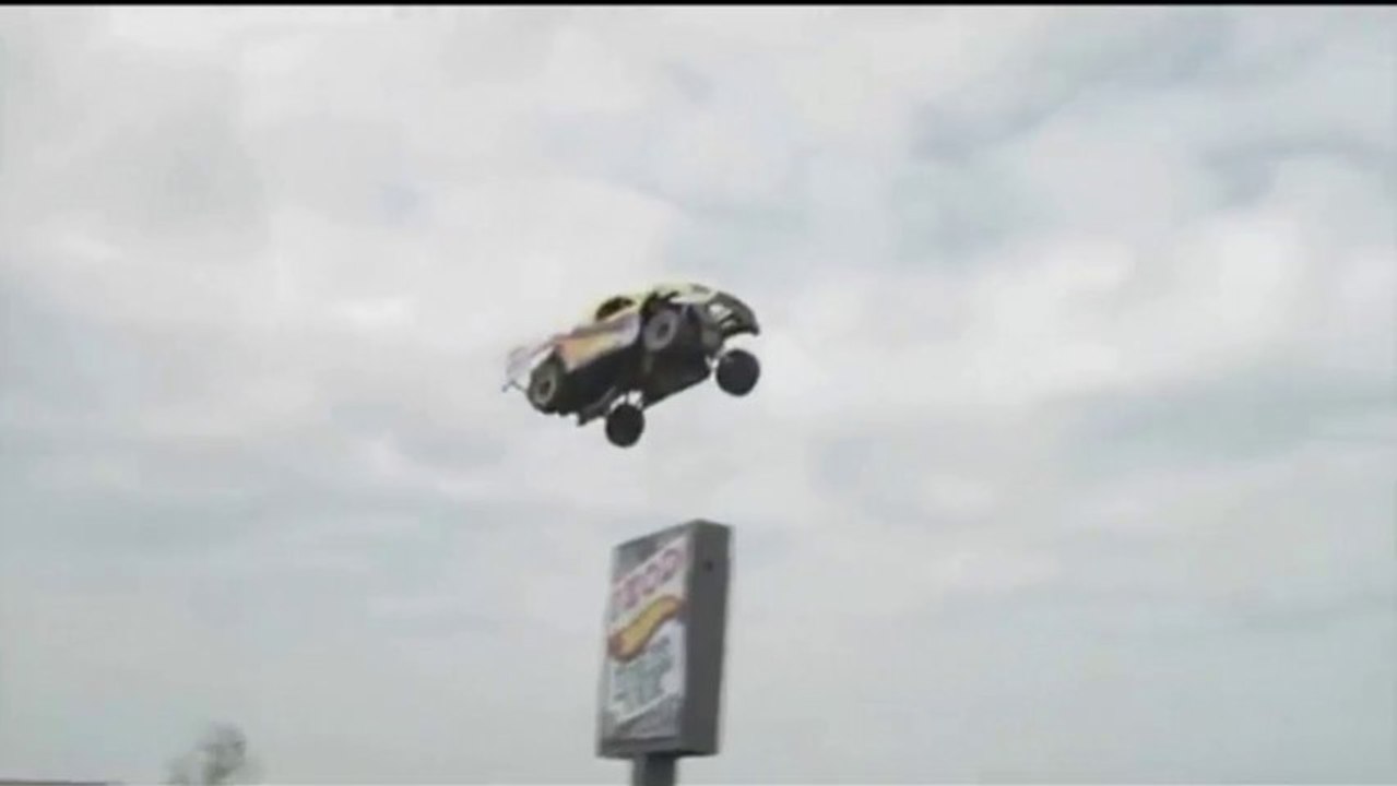 record  better jump with car