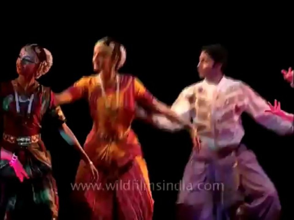 Bharatnatyam, a classical dance form of India