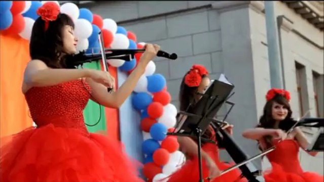 Струнное электро трио Violin Group DOLLS (скрипачки и виолончелистка)