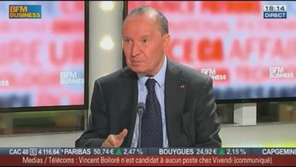 Raymond Soubie, ancien conseiller social de Nicolas Sarkozy et président d'Alixio, dans Le Grand Journal - 10/09 1/4