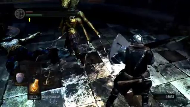 Let's Play Dark Souls [BLIND] (German) Part 141 - Schlangenviecher