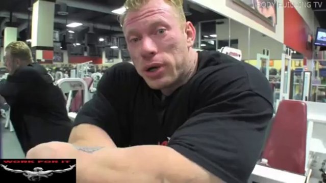 Dennis Wolf - Legs Workout 5 weeks out Mr.Olympia 2013