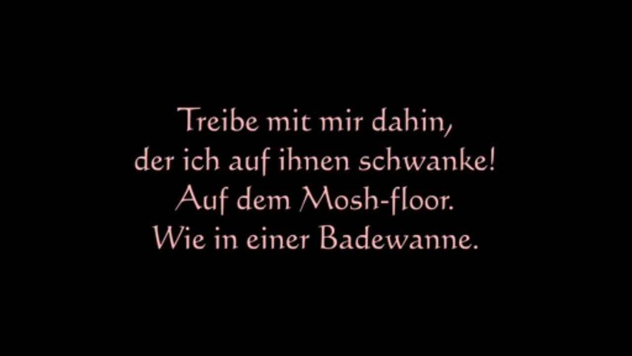 Happily Mosh Floor Headbanging Song - Megamasso (german subs)