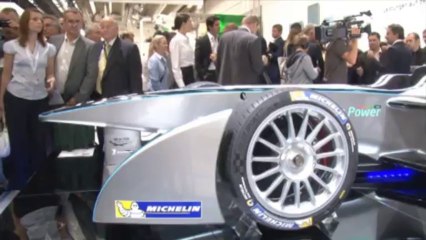 Car presented for inaugral Formula E season