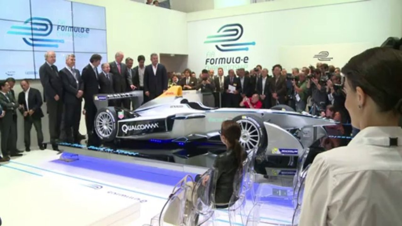IAA-Premiere: Elektro-Rennwagen für die Formel E