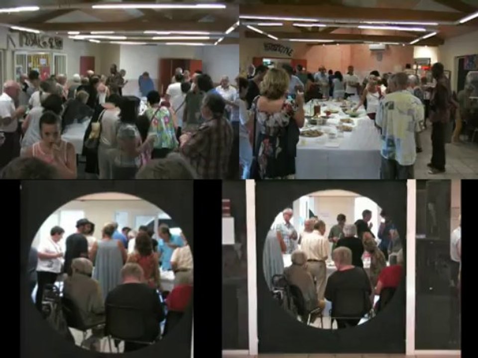 Vernissage d'ouverture du Festival d'Art Contemporain de Saint-Florent-sur-Auzonnet