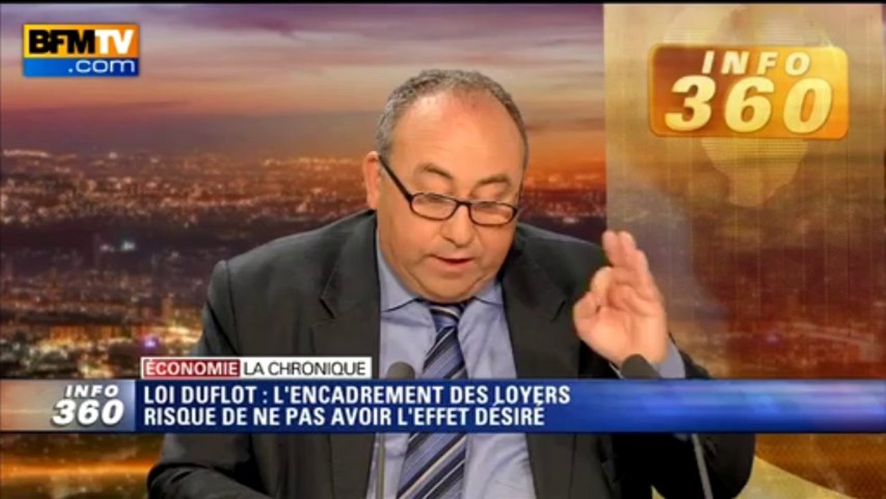 L’éco du soir: loi Duflot: l'encadrement des loyers risque de ne pas avoir l'effet désiré - 10/09