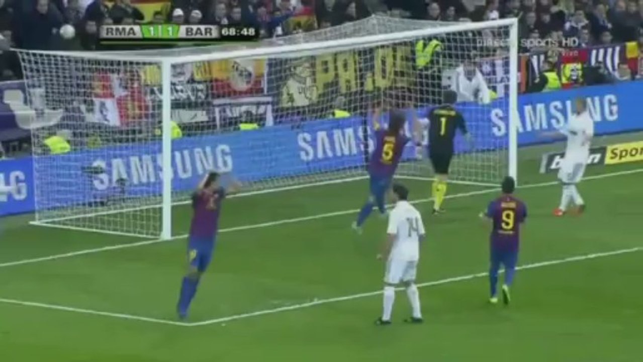 Real Madryt - FC Barcelona 1:2 (18.01.2012) Puchar Króla - ćwierćfinał, 1. mecz