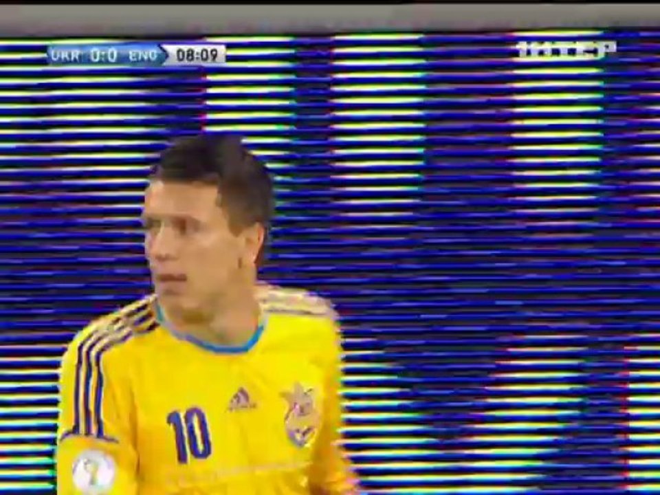 Украина - Англия 1т. "myfootball.ws"