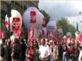 مظاهرات عمالية فرنسية ضد سياسة التقشف