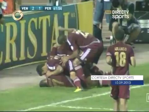 Así fue el segundo gol de La Vinotinto ante Perú