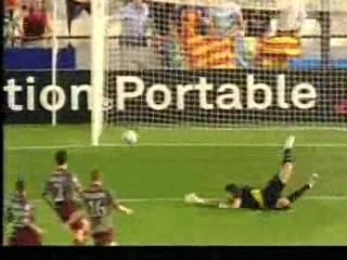 valencia cf vs roma gol villa