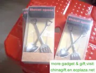 Stainless Shovel Spoon & Fork