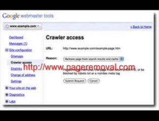 how to delete things on google search