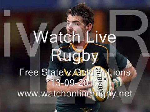 Watch Free State vs Golden Lions Live Rugby