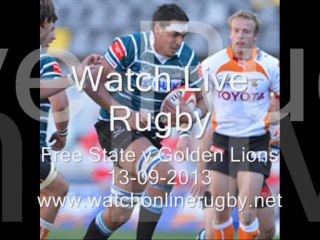 Online Rugby Free State vs Golden Lions Sep 13