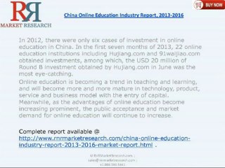 RnRMR: China Online Education Industry