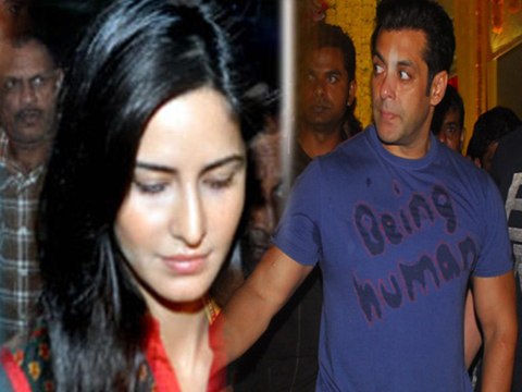 Katrina Visits Salmans Ganpati