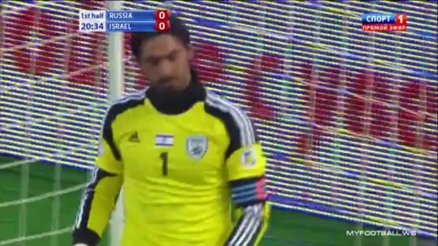 Россия-Израиль 1т. myfootball.ws